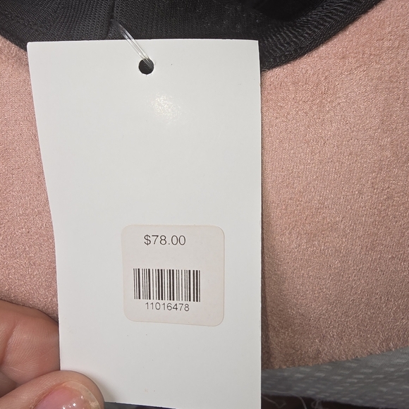 Luminary Suede Two Toned Pink Cowboy Style Hat Womens Nwt - Picture 4 of 9